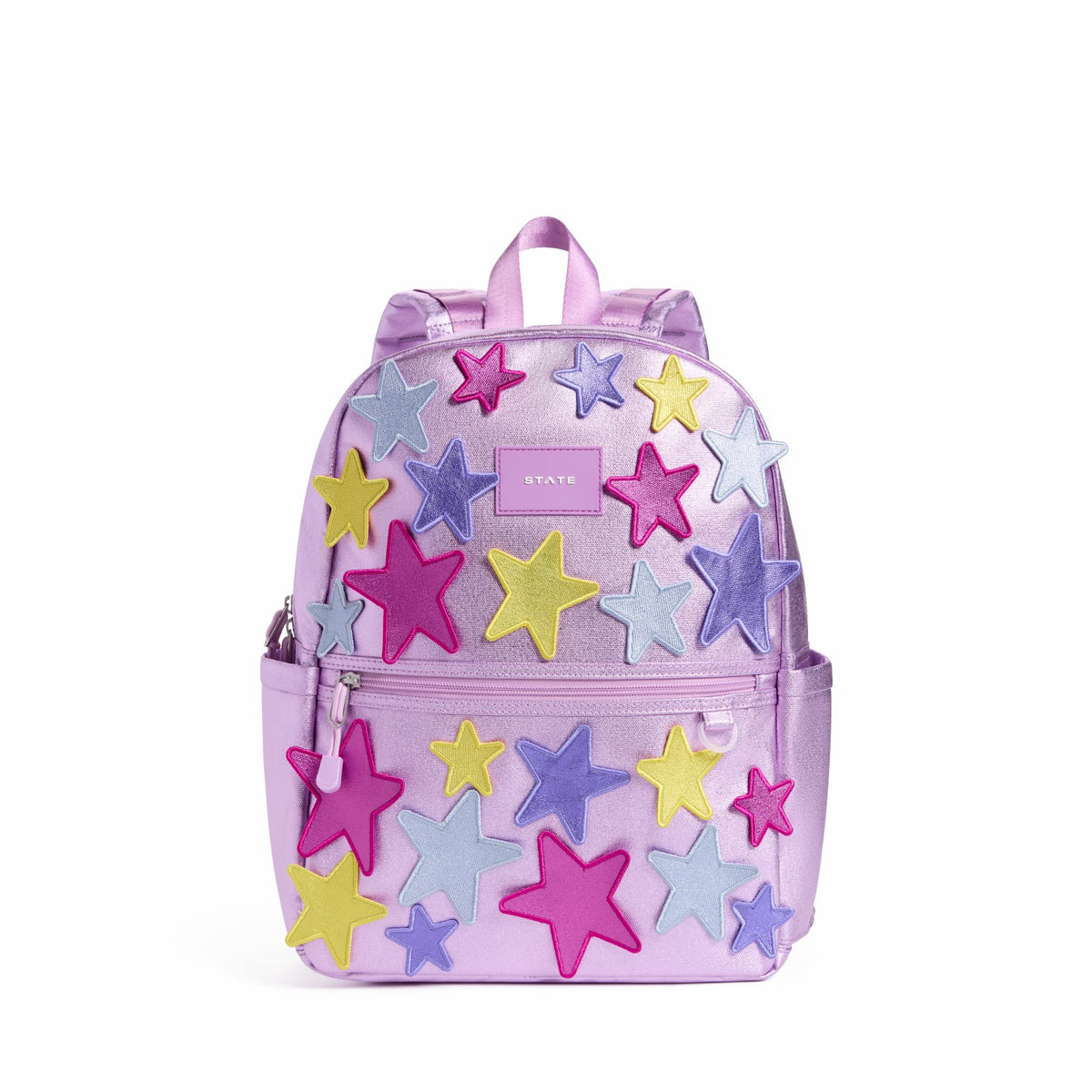 State Bags Everyday - Kane Kids Backpack Metallic 3D Stars