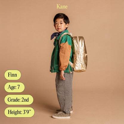 State Bags Everyday - Kane Kids Backpack Metallic 3D Stars