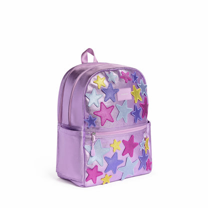 State Bags Best Price - Kane Double Pocket Backpack Metallic 3D Stars