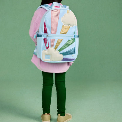 State Bags Quality - Kane Kids Mini Backpack Recycled Polycanvas Rainbow Cloud