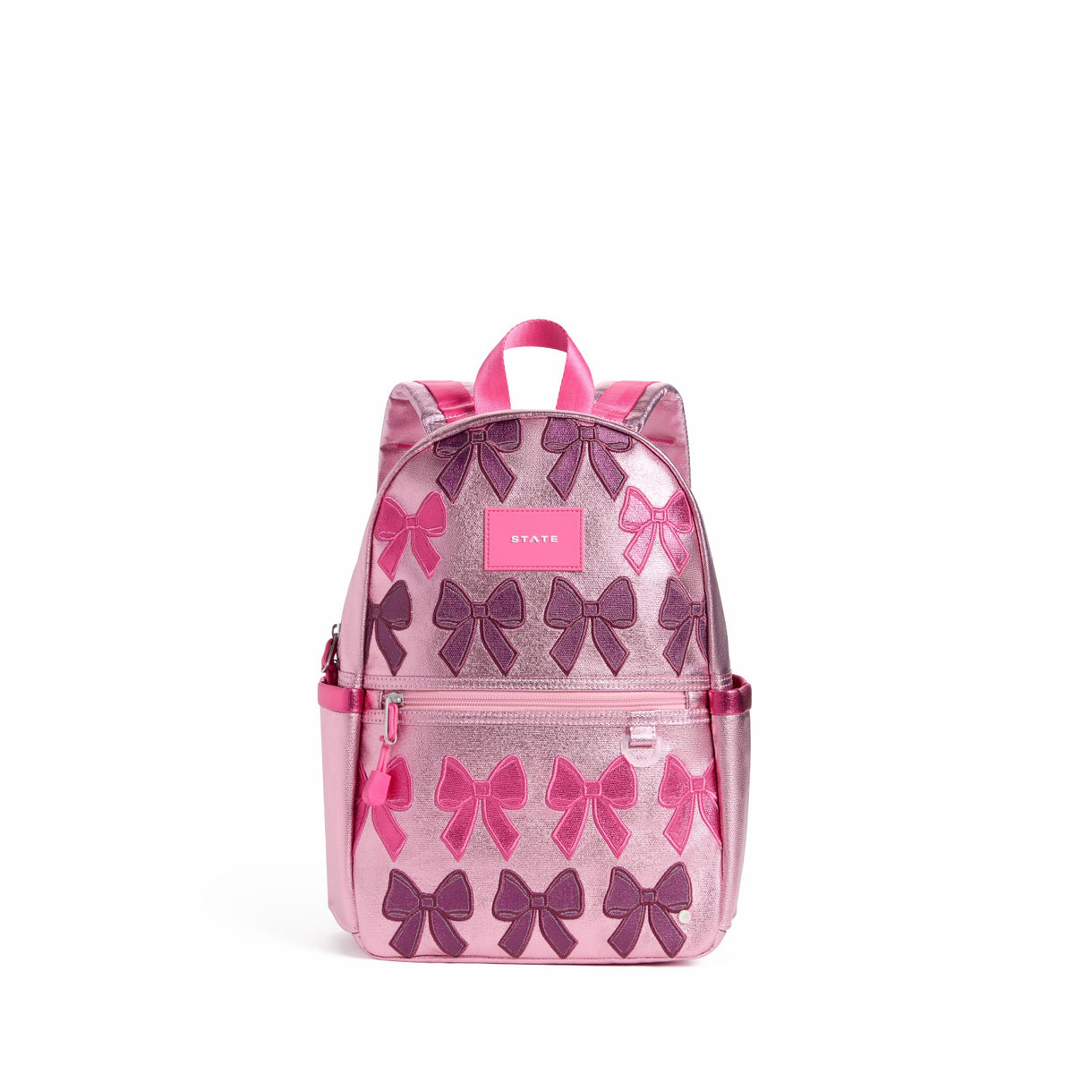 State Bags Popular - Kane Mini Backpack Metallic Patchwork Bows