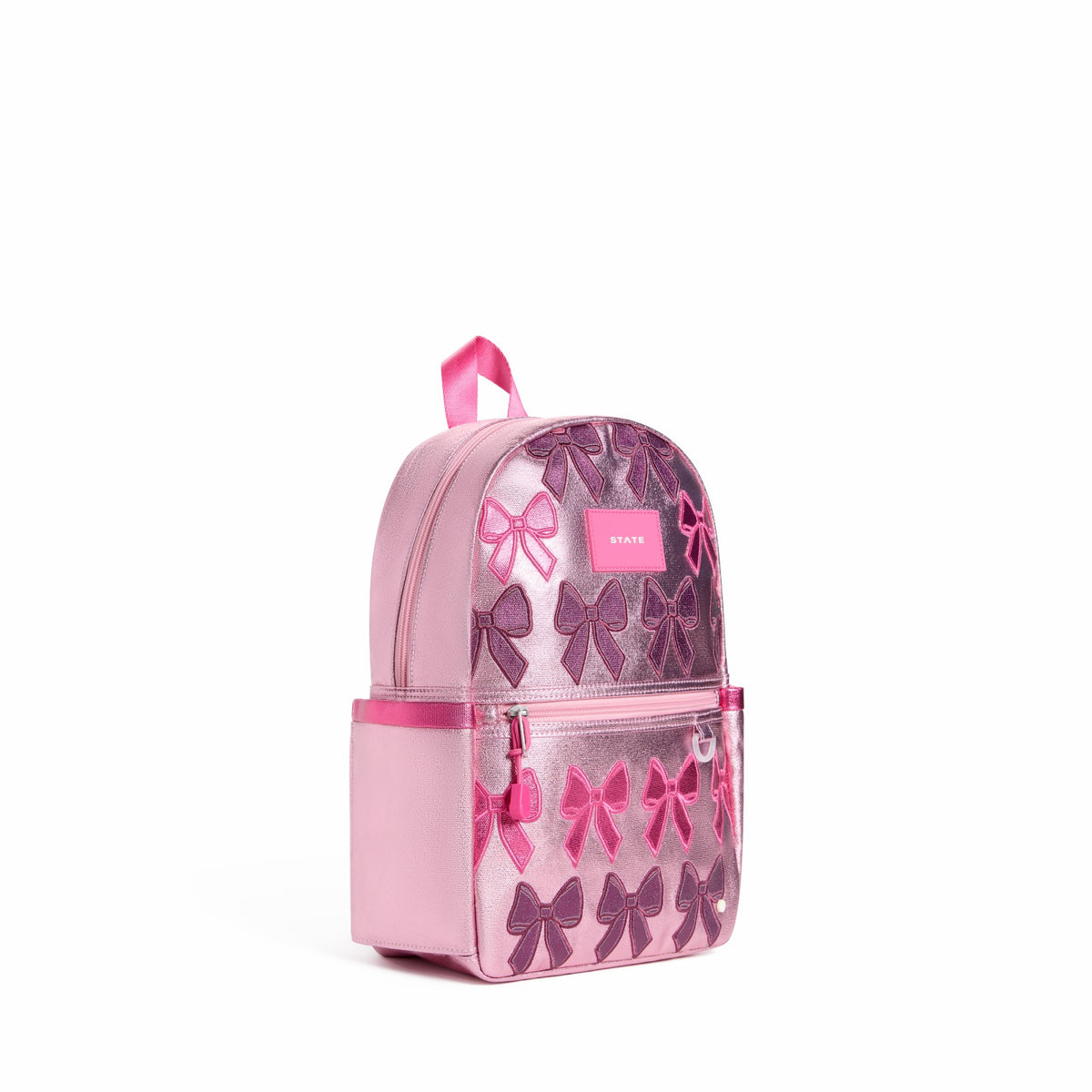 State Bags Popular - Kane Mini Backpack Metallic Patchwork Bows