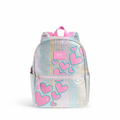State Bags Exclusive - STATE x Barbie™ Kane Backpack Barbie Multi Grid Hearts