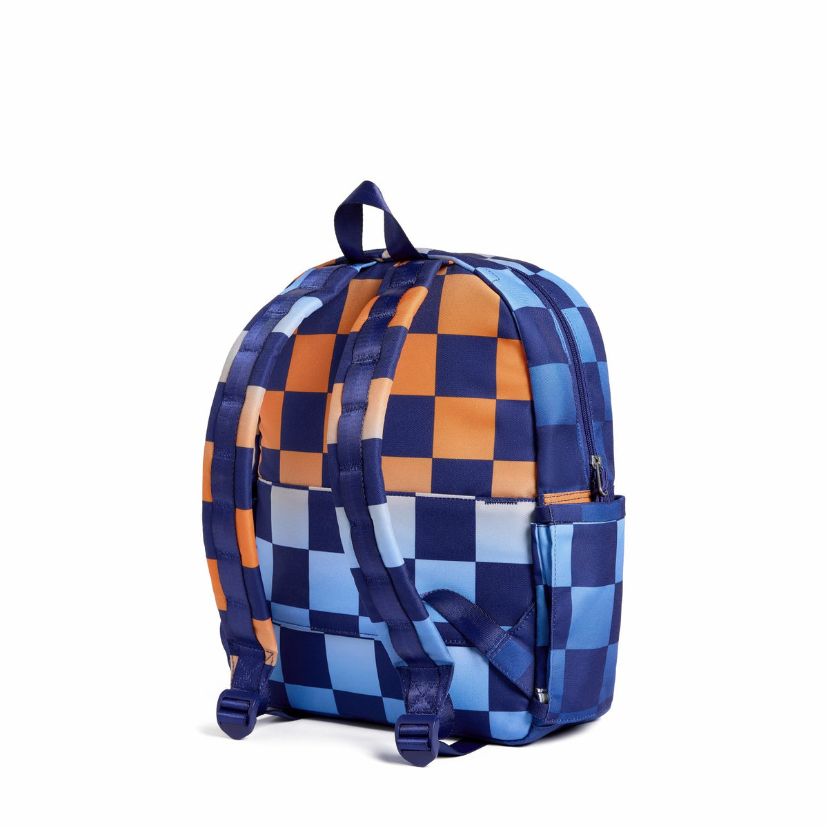 State Bags Discount - Kane Kids Travel Backpack Printed Canvas Gradient Checkerboard