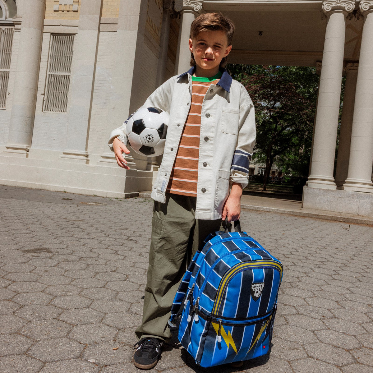 State Bags Special Offer - Kane Kids Double Pocket Recycled Polycanvas Soccer Jersey