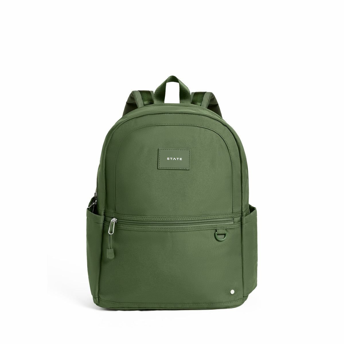 State Bags Discount - Kane Kids Double Pocket Recycled Polyester Canvas Olive