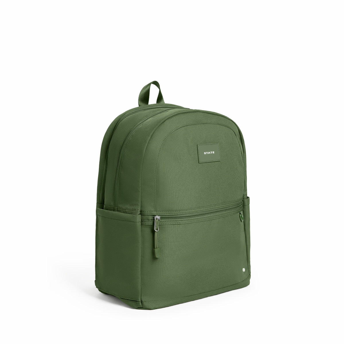 State Bags Essential - Kane Kids Large Backpack Recycled Poly Canvas Solids Olive