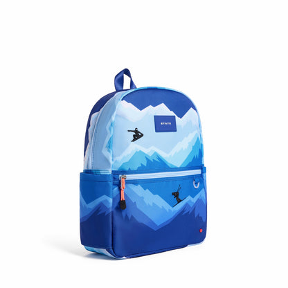 State Bags Top Pick - Kane Kids Backpack Polyester Canvas Mountains