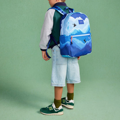 State Bags Top Pick - Kane Kids Backpack Polyester Canvas Mountains