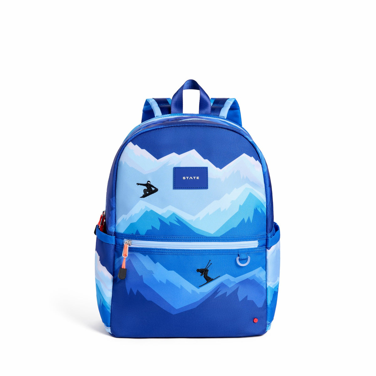State Bags Deals - Kane Double Pocket Backpack Recycled Polycanvas Mountains