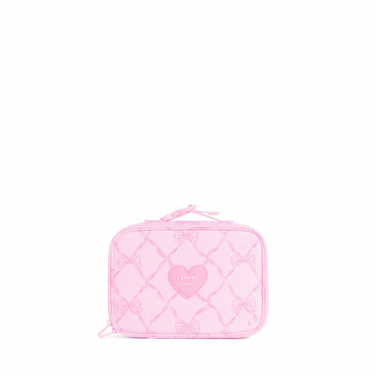 State Bags Signature - STATE x LoveShackFancy Rodgers Lunch Box Baby Bow / Pink Peppermint