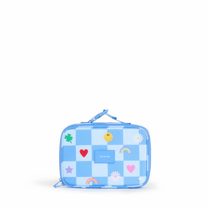 State Bags Hot Sale - Rodgers Lunch Box Recycled Polyester Canvas Charms Blue Check