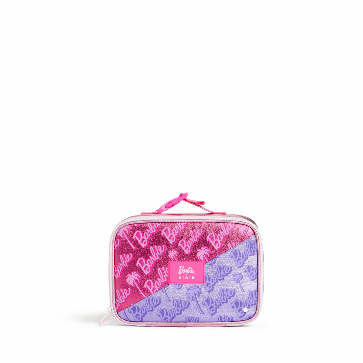 State Bags Featured - STATE x Barbie™ Rodgers Lunch Box Barbie Sequin Patchwork