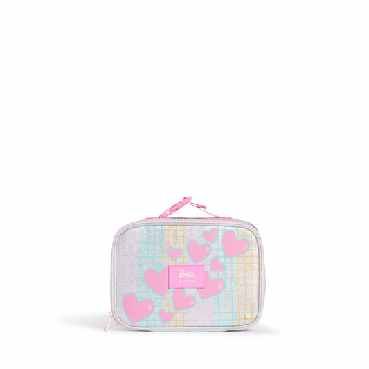State Bags New - STATE x Barbie™ Rodgers Lunch Box Barbie Multi Grid & Hearts