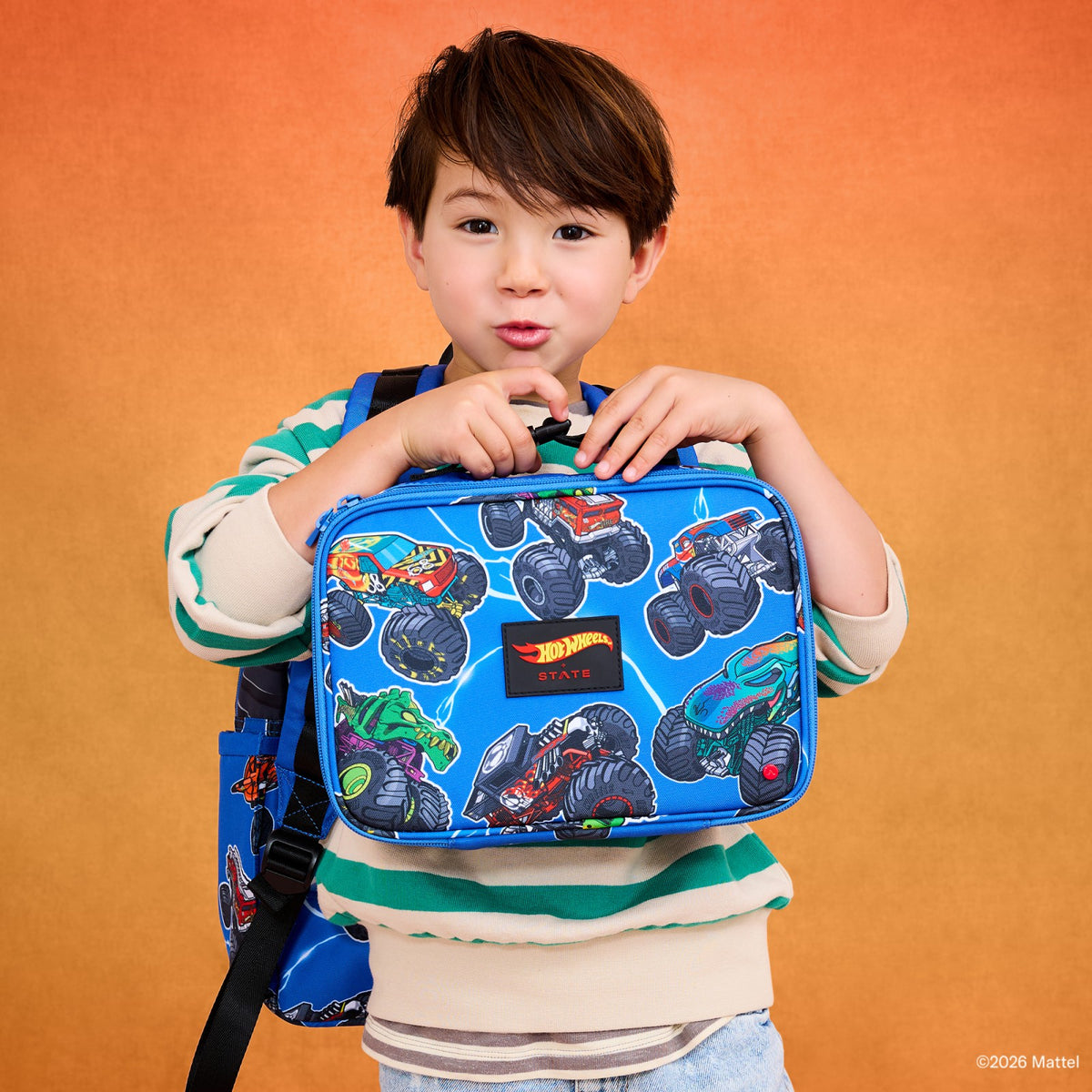 State Bags Quality - STATE x Hot Wheels™ Rodgers Lunch Box Hot Wheels™ Falling Trucks