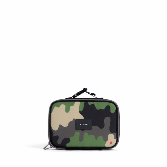State Bags Popular - Rodgers Lunch Box Recycled Polyester Canvas Camo Drip