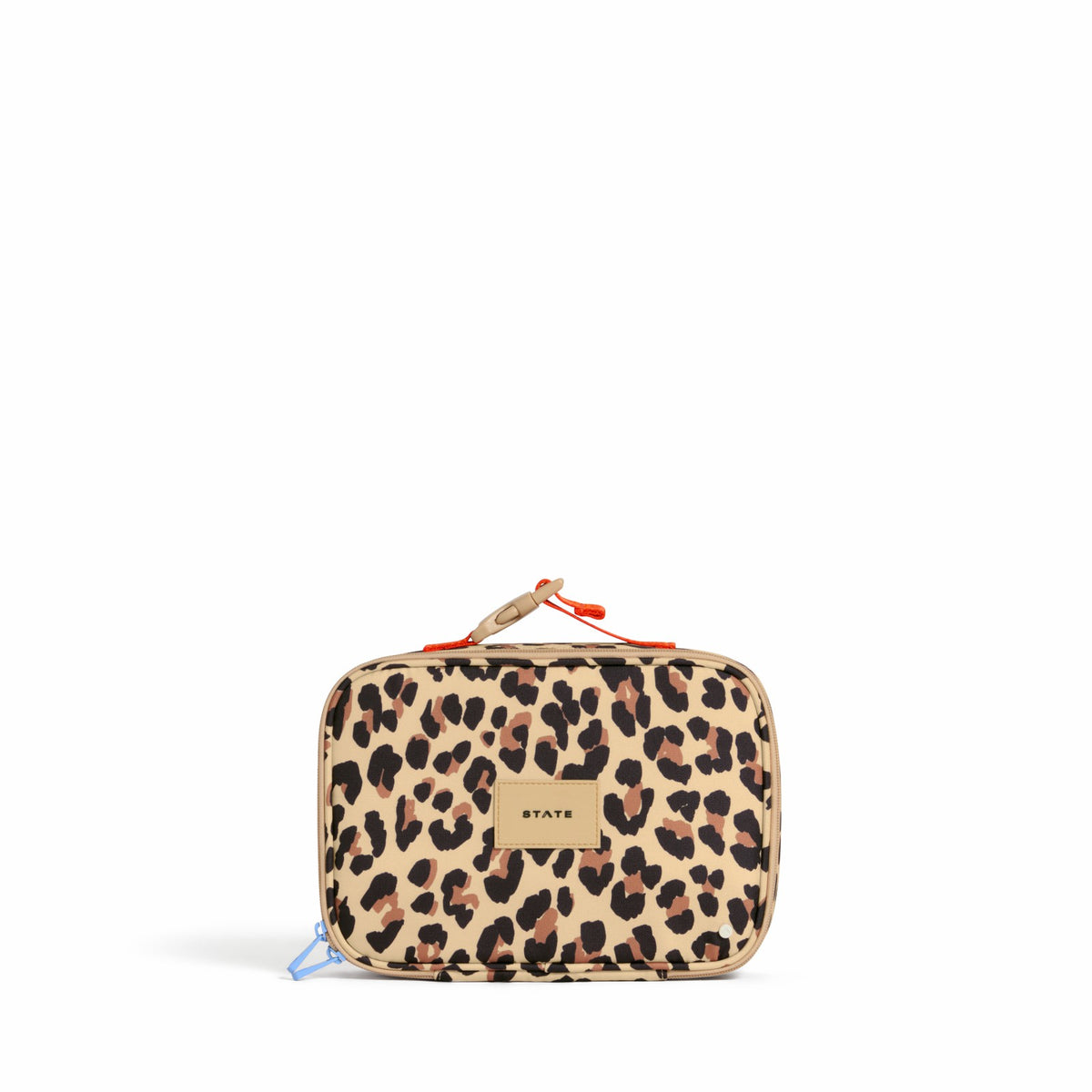 State Bags Hot Sale - Rodgers Lunch Box Recycled Poly Canvas Leopard