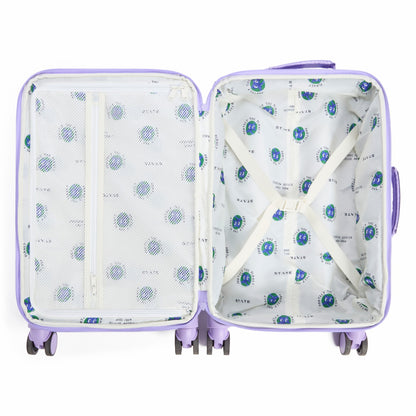 State Bags Exclusive - Logan Suitcase Metallic 3D Hearts
