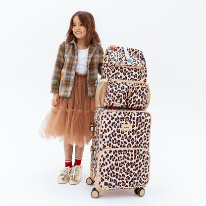 State Bags Best Price - Logan Carry-On Suitcase Leopard