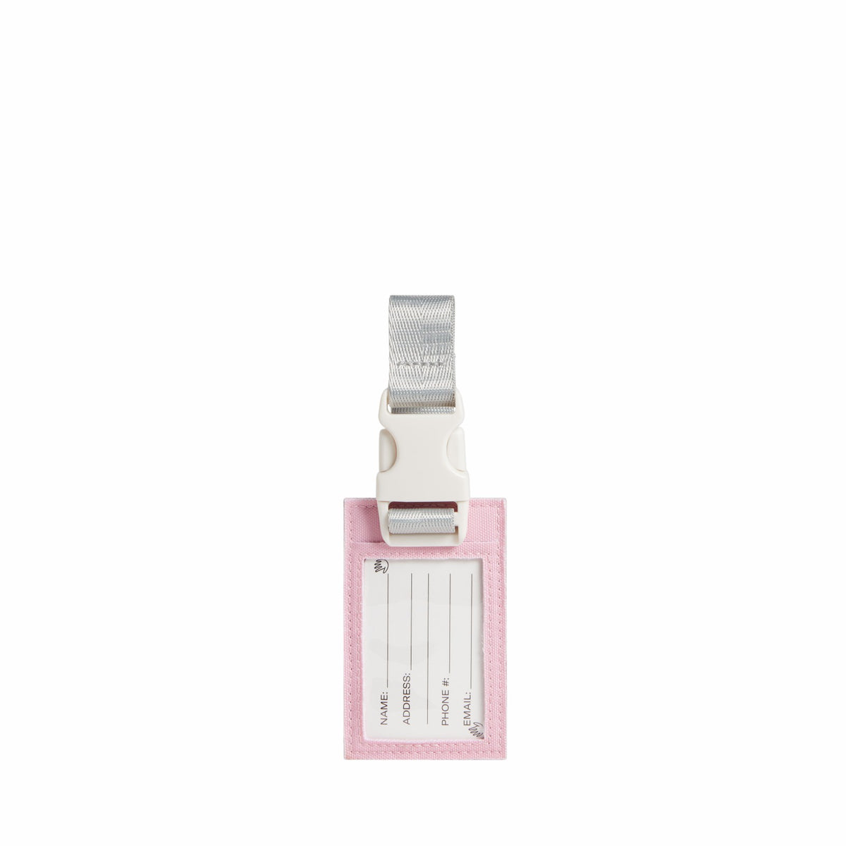 State Bags Sale - Logan Luggage Tag Metallic Pink/Silver
