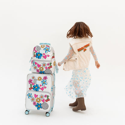 State Bags Value - Logan Carry-On Suitcase Metallic Graffiti