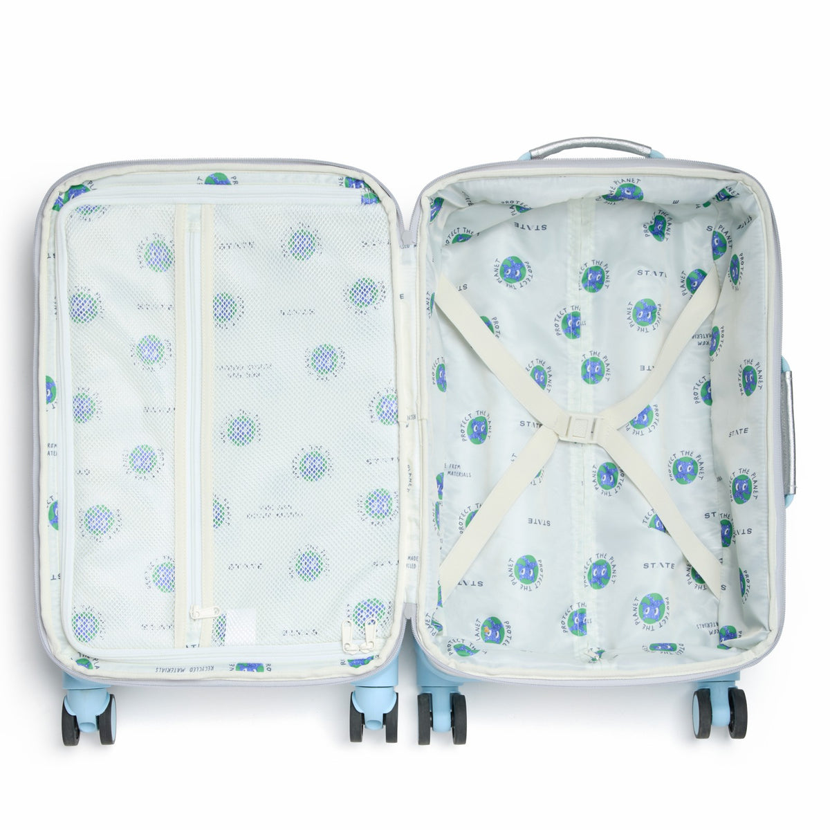 State Bags Value - Logan Carry-On Suitcase Metallic Graffiti