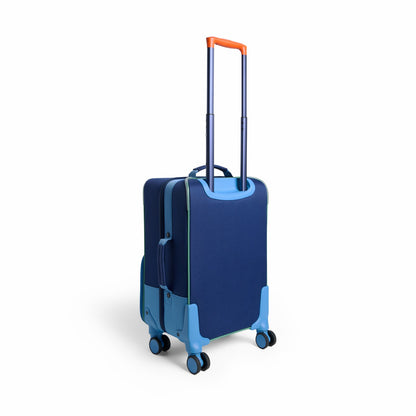State Bags Smart Buy - Logan Carry-On Suitcase Blue Green Orange