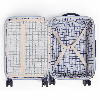 State Bags Recommended - Logan Suitcase Polyester Canvas Navy