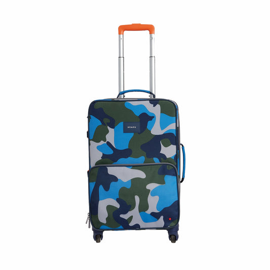 State Bags Popular - Logan Suitcase Printed Canvas Camo