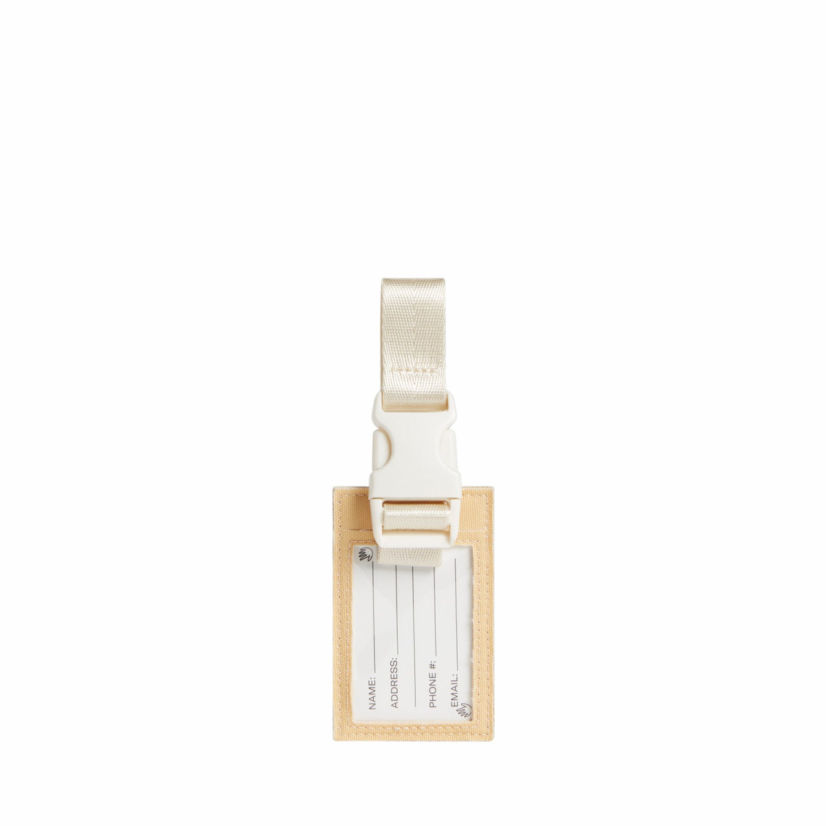 State Bags Trending - Logan Luggage Tag Metallic Gold