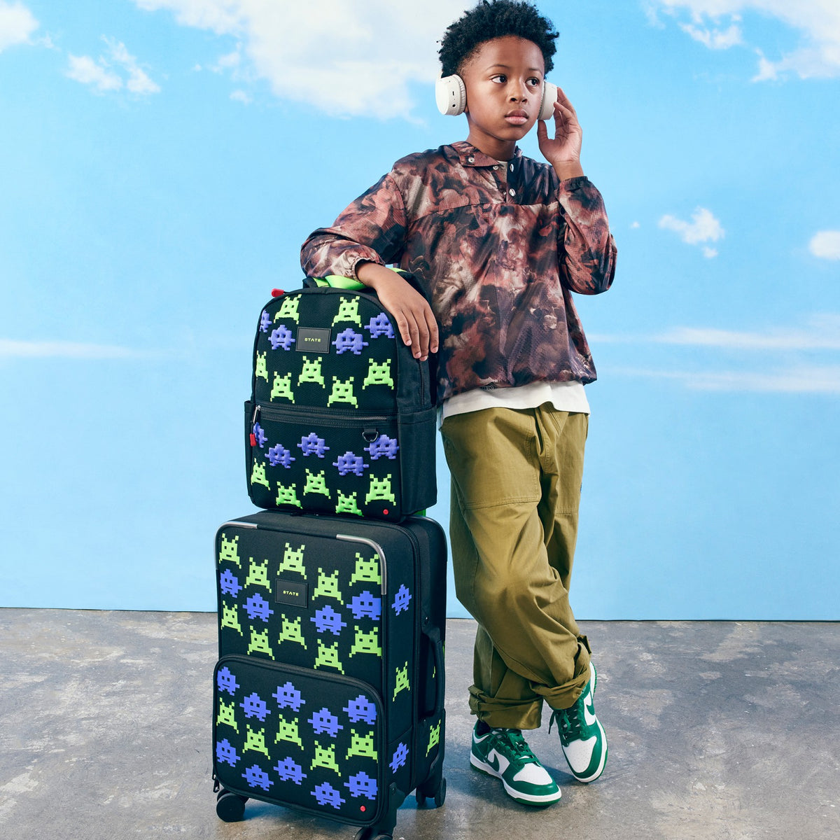 State Bags Discount - Logan Suitcase Recycled Polycanvas Arcade