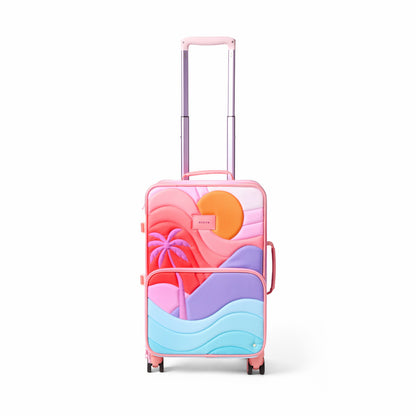 State Bags Deals - Logan Suitcase Nylon Puffer Sunset