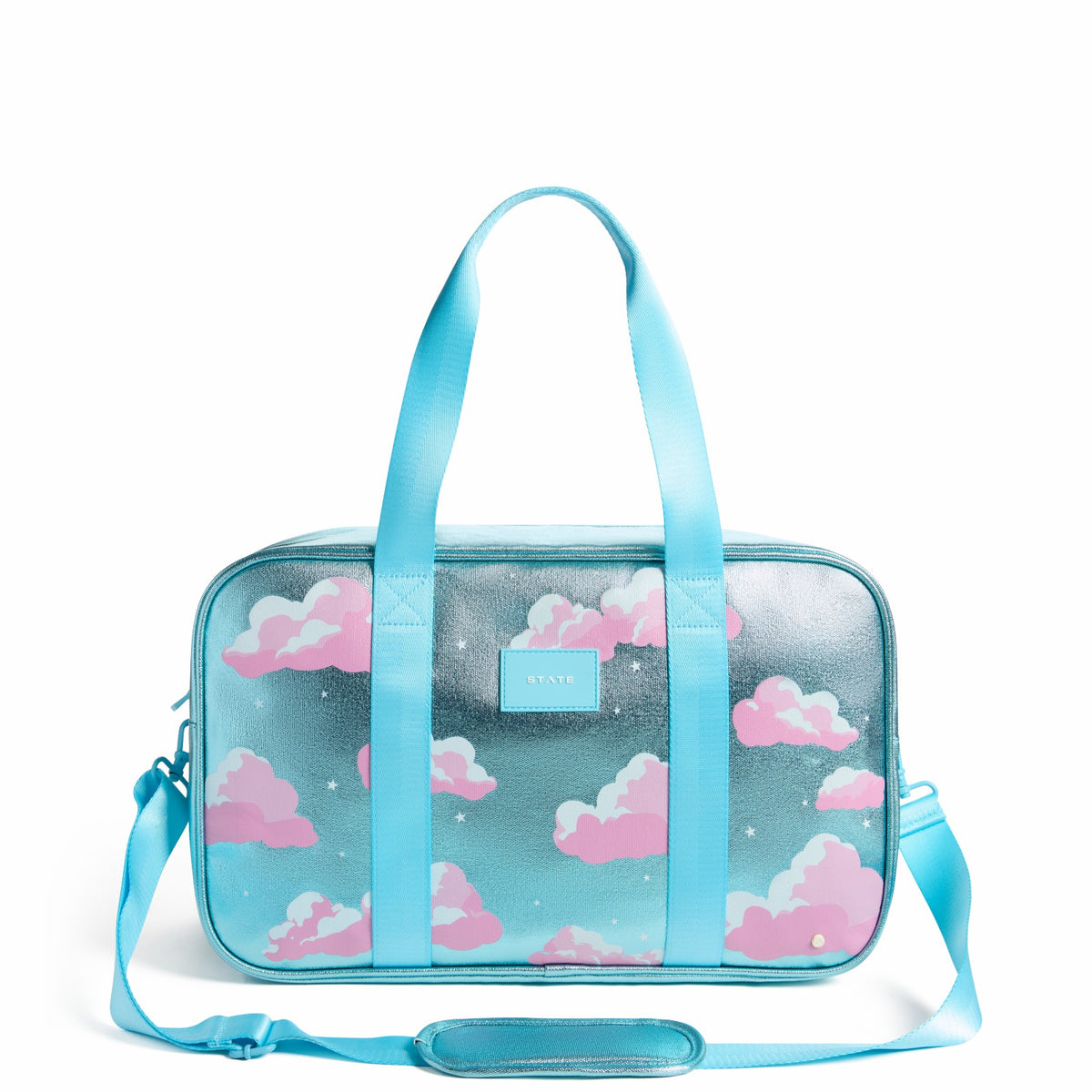 State Bags Smart Buy - Rockaway Duffle Metallic Clouds