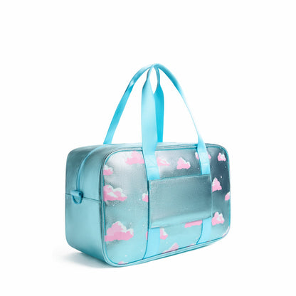State Bags Smart Buy - Rockaway Duffle Metallic Clouds