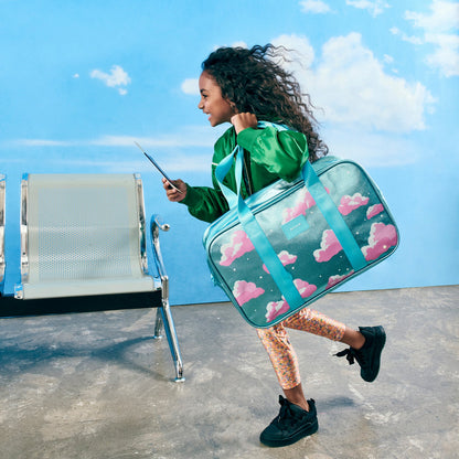 State Bags Smart Buy - Rockaway Duffle Metallic Clouds