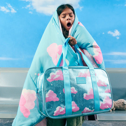 State Bags Smart Buy - Rockaway Duffle Metallic Clouds