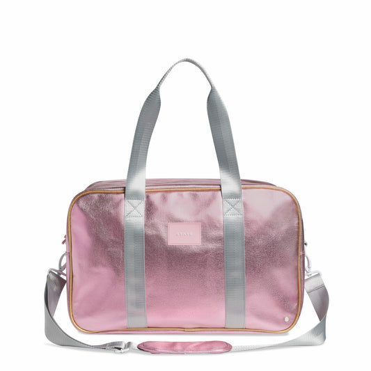 State Bags Everyday - Rockaway Duffle Metallic Pink/Silver