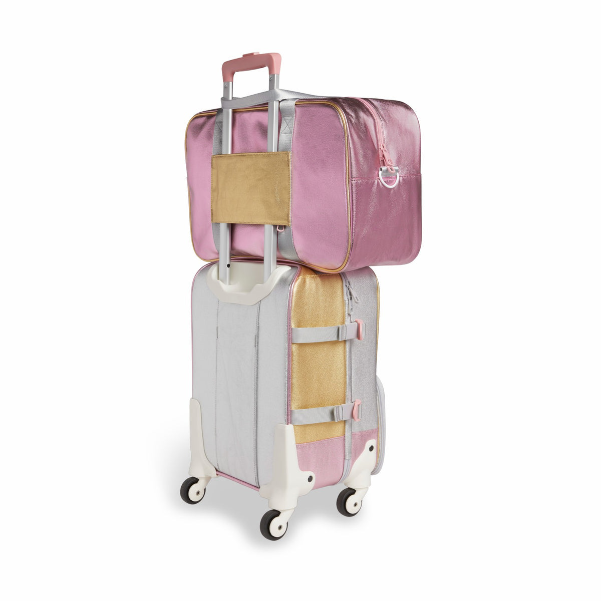State Bags Everyday - Rockaway Duffle Metallic Pink/Silver