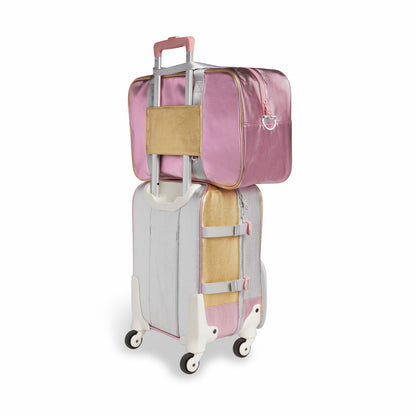 State Bags Everyday - Rockaway Duffle Metallic Pink/Silver