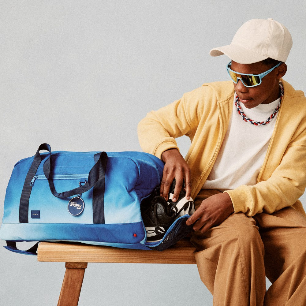 State Bags Hot Sale - Fenway Sports Duffle Blue Gradient