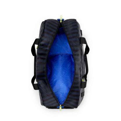 State Bags Essential - Fenway Sports Duffle Black Grey Striped