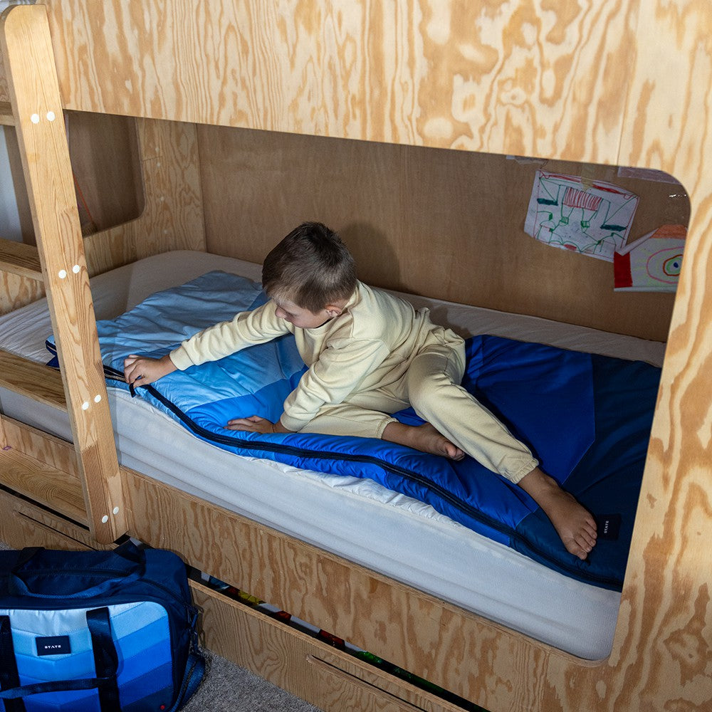 State Bags Trending - Redwood Sleeping Bag Blue Chevron