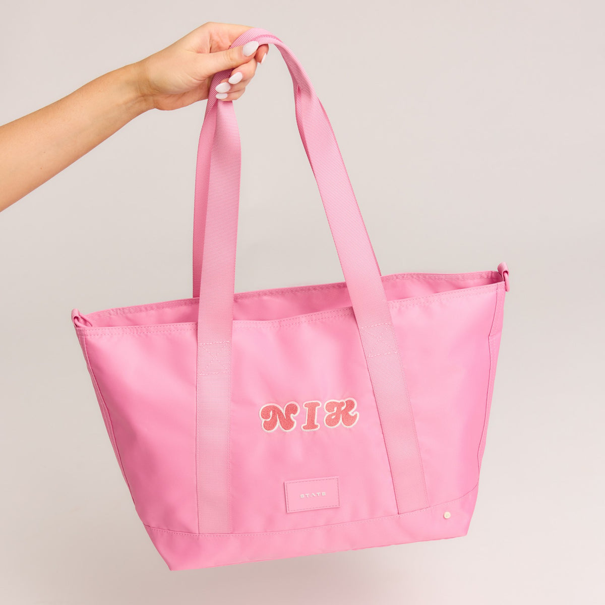 State Bags Featured - Graham Tote Nylon Pink