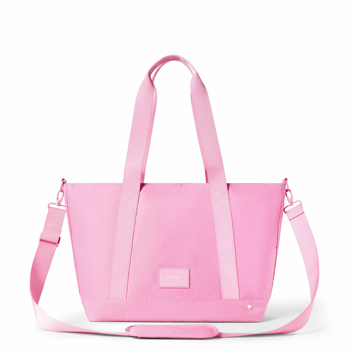 State Bags Featured - Graham Tote Nylon Pink