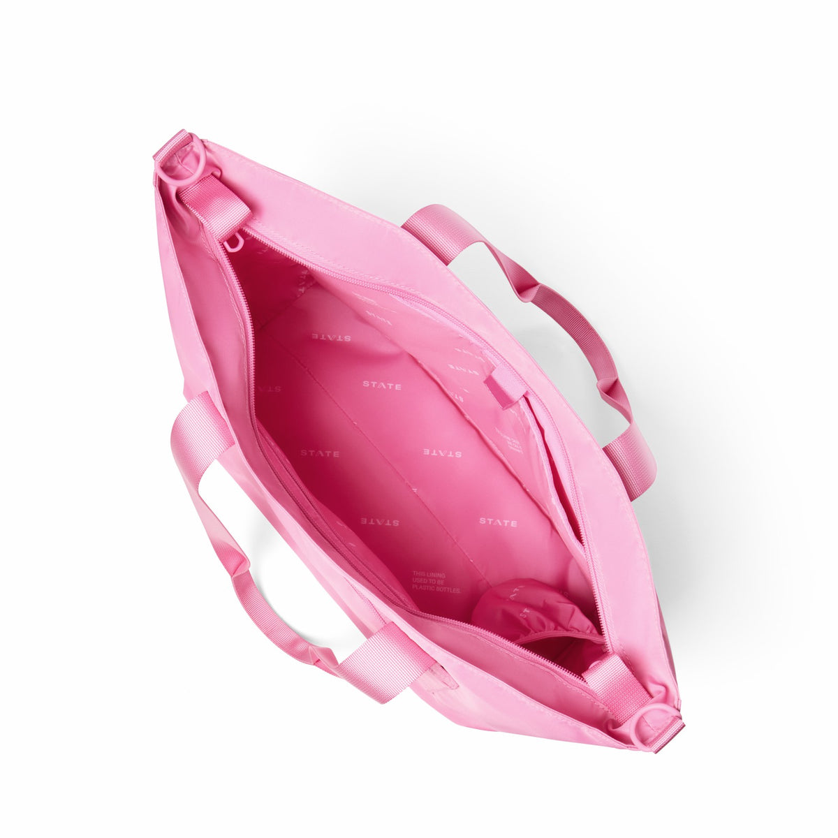 State Bags Featured - Graham Tote Nylon Pink