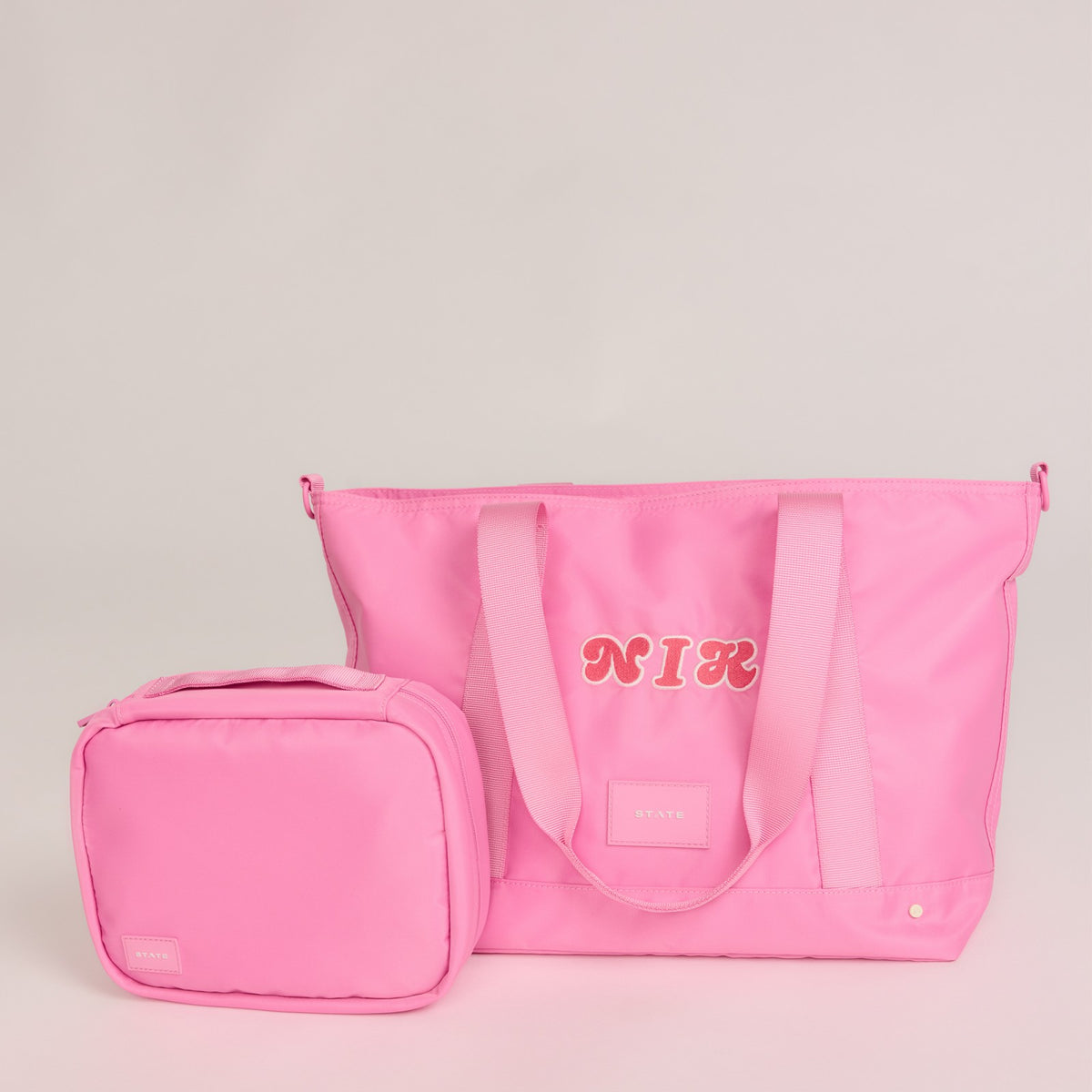 State Bags Featured - Graham Tote Nylon Pink