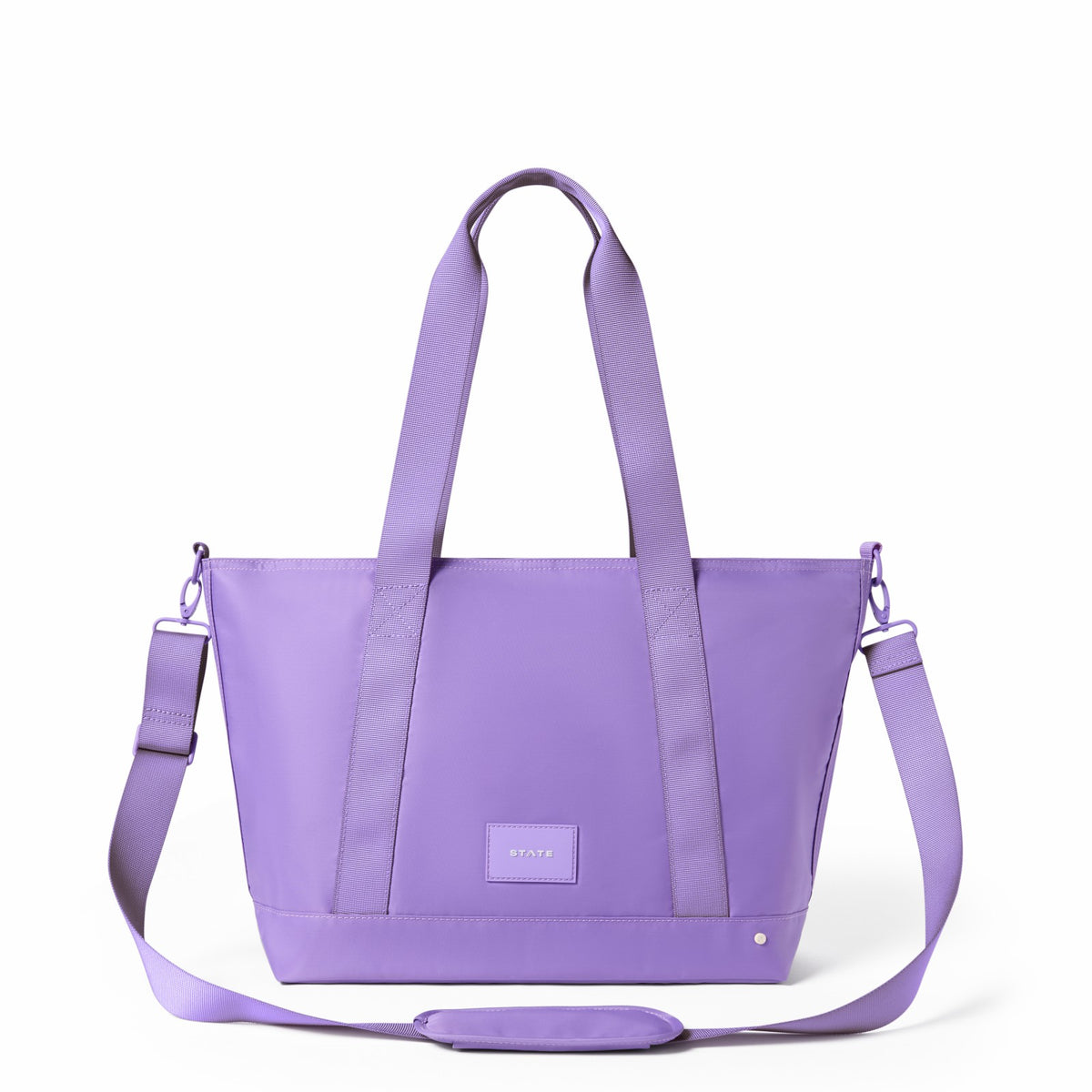 State Bags Signature - Graham Tote Nylon Purple