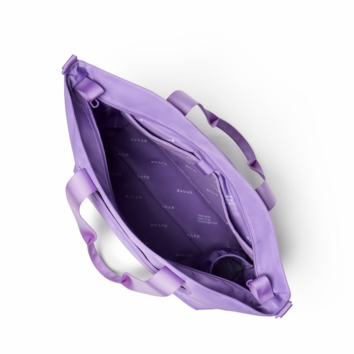 State Bags Signature - Graham Tote Nylon Purple