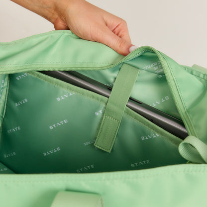 State Bags Discount - Graham Tote Nylon Green