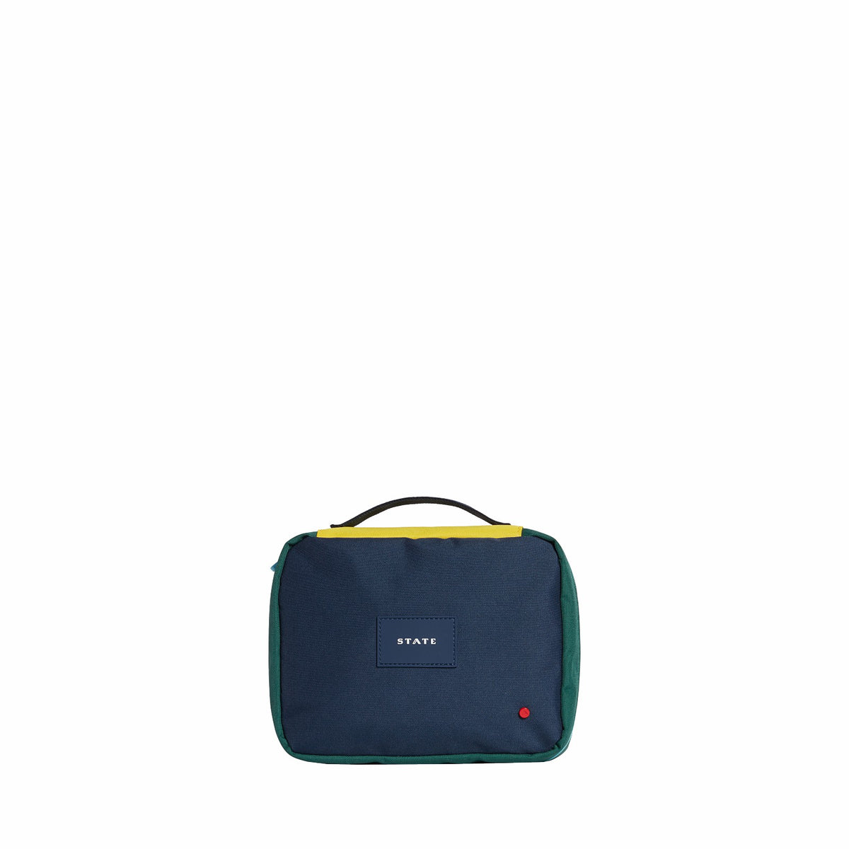 State Bags Everyday - Laguardia Dopp Kit Color Block Green/Navy